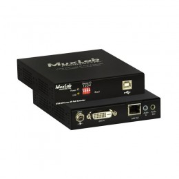 Muxlab 500771-RX Приемник-декодер DVI, USB2.0 и KVM over IP