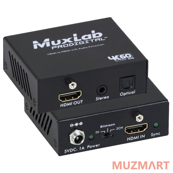Muxlab 500436 Аудио деэмбеддер