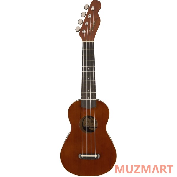 Fender UKULELE VENICE NAT укулеле сопрано, цвет натуральный