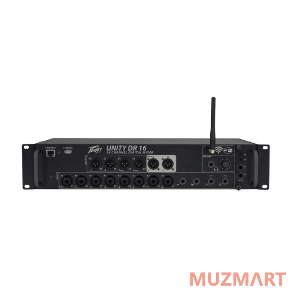 Peavey Unity DR 16 Цифровой 16-канальный микшерный пульт с Wi-Fi