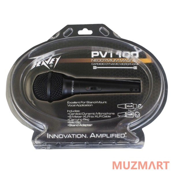 Peavey PVi 100 XLR Микрофон вокальный динамический кардиоидный