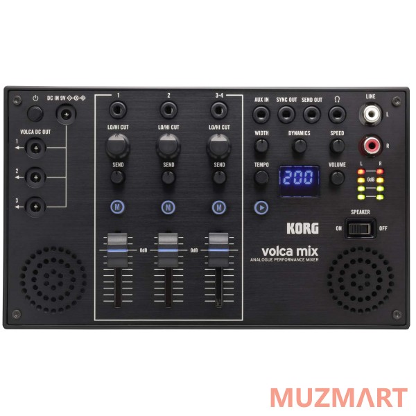 Korg volca mix 4-канальный аналоговый микшер