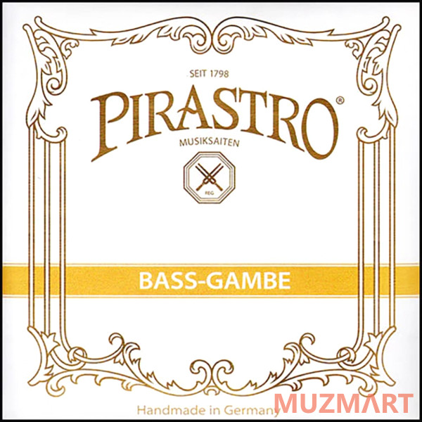 Pirastro Bass (Tenor)-Gamba 157220 струна Ля для виолы да гамба, среднее натяжение