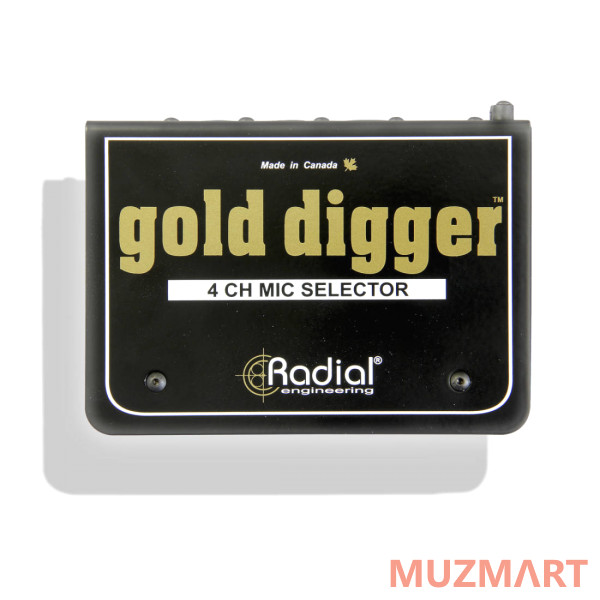 Radial Gold Digger (MS4) Селектор микрофонного сигнала