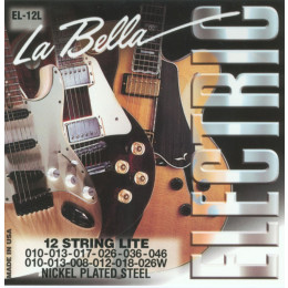 La Bella EL-12L Комплект струн для 12-струнной электрогитары