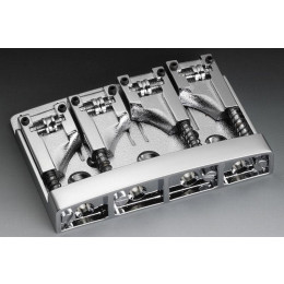 Schaller 12130200 (467) 3D-4 CH Бридж для 4-х струнной бас-гитары