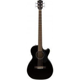 Fender CB-60SCE Bass Black LR Электроакустическая бас-гитара