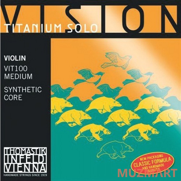 Thomastik VIT100 Vision Titanium Solo Комплект струн для скрипки