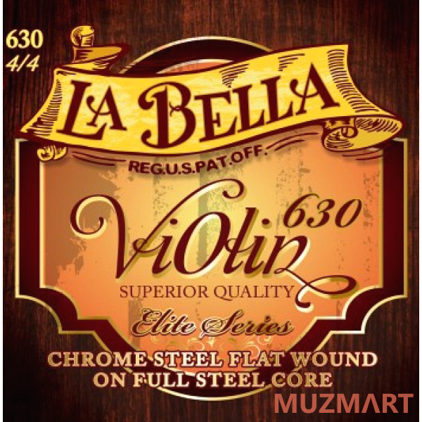 La Bella 630-1/2 Комплект струн для скрипки размером 1/2