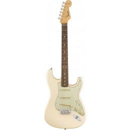 Fender American Original '60s Stratocaster®, Rosewood Fingerboard, Olympic White Электрогитара с кейсом