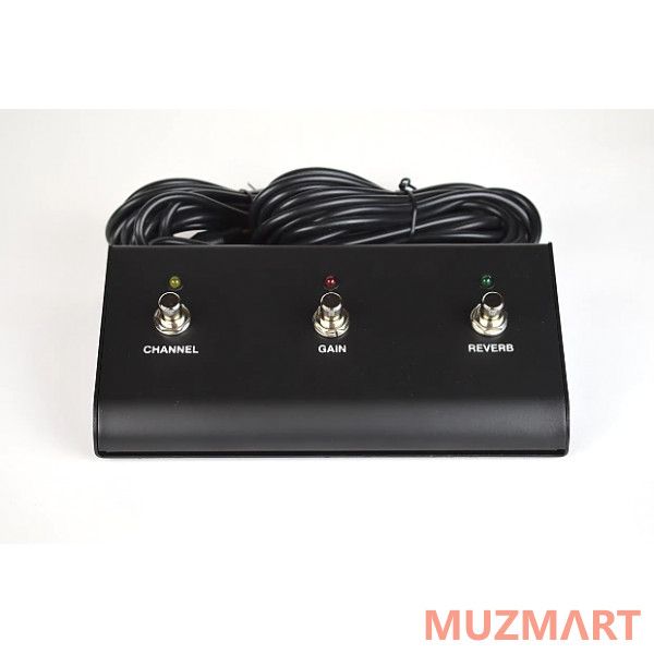 Hiwatt FS301 Footswitch Педаль эффектов трехкнопочный футсвитч