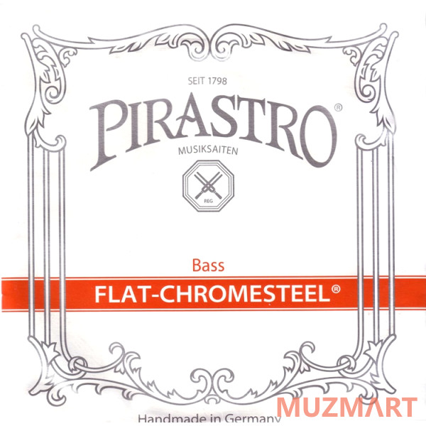 Pirastro 342000 Flat-Chromesteel SOLO Комплект струн для контрабаса