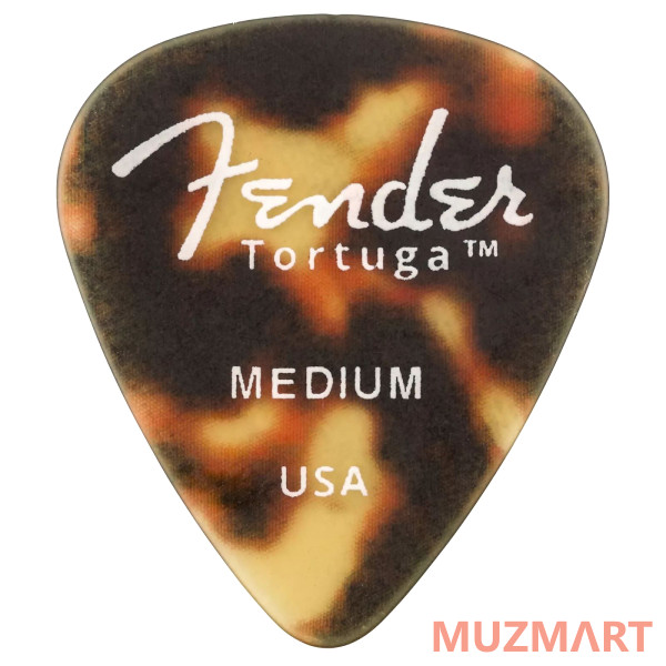 Fender TORTUGA PICKS 351 MED 6 PK Медиаторы