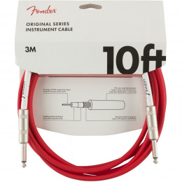 Fender 10' Original Series Instrument Cable FRD Инструментальный кабель