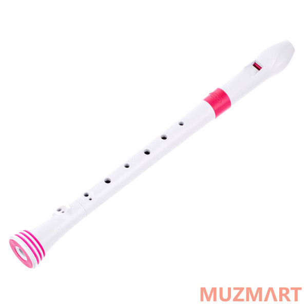 NUVO Recorder White/Pink Блок-флейта сопрано, строй - С, барочная
