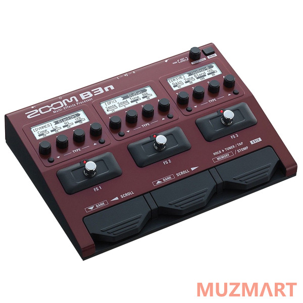 Zoom B3n Процессор мульти-эффектов для бас гитары