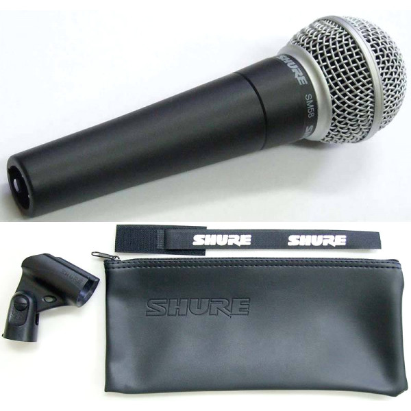 Shure SM58-LCE Вокальный динамический кардиоидный микрофон