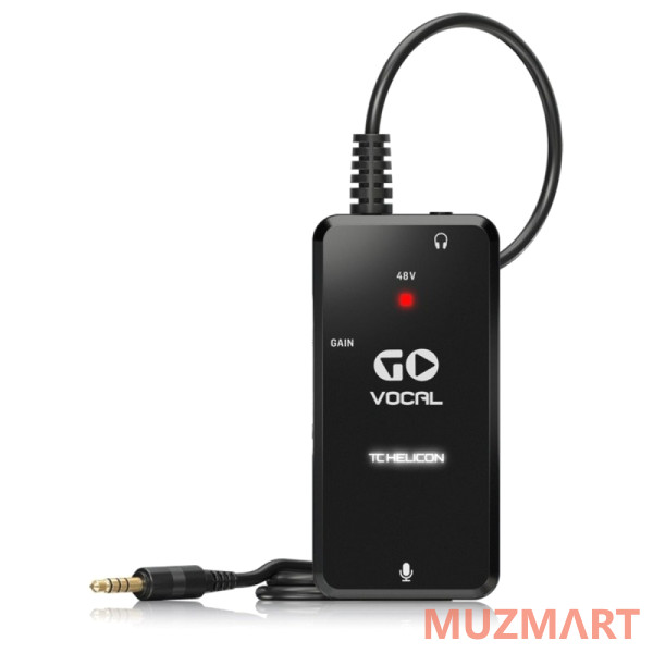 TC Helicon GO VOCAL Микрофонный предусилитель для мобильных устройств