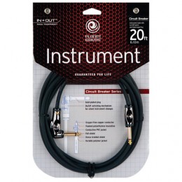 Planet Waves PW-AGRA-20 Кабель инструментальный Jack-Jack, 6,10м