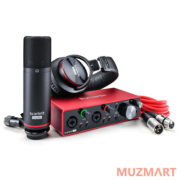Focusrite Scarlett 2i2 Studio 3rd Gen Студийный комплект