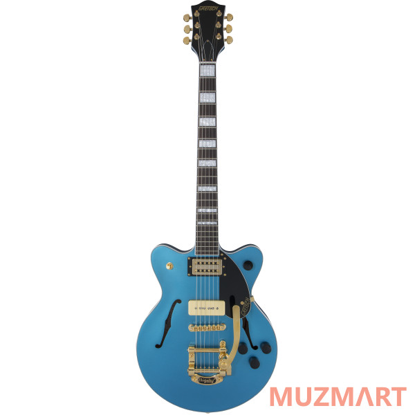 Gretsch G2655TG-P90 Limited Edition Streamliner Center Block Jr. with Bigsby, Riviera Blue Satin Полуакустическая электрогитара