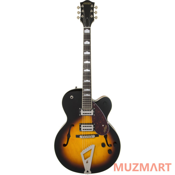 Gretsch G2420 Streamliner Hollow Body with Chromatic II, Aged Brooklyn Burst Полуакустическая электрогитара