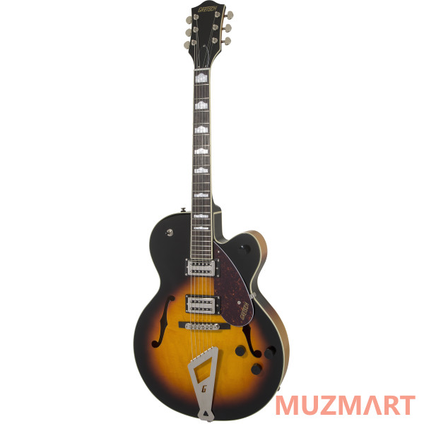 Gretsch G2420 Streamliner Hollow Body with Chromatic II, Aged Brooklyn Burst Полуакустическая электрогитара