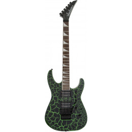 Jackson SLX - SLIME GREEN CRACKLE электрогитара