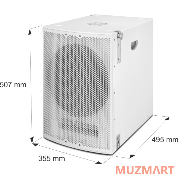SE Audiotechnik M-F3AW S12 PRO Сабвуфер активный (белый)