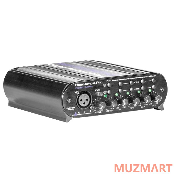 ART HeadAMP 4 Pro компактный распределитель-усилитель для наушников