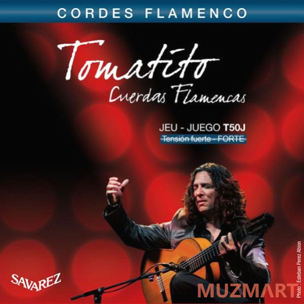 Savarez T50J Flamenco Tomatito Комплект струн для классической гитары