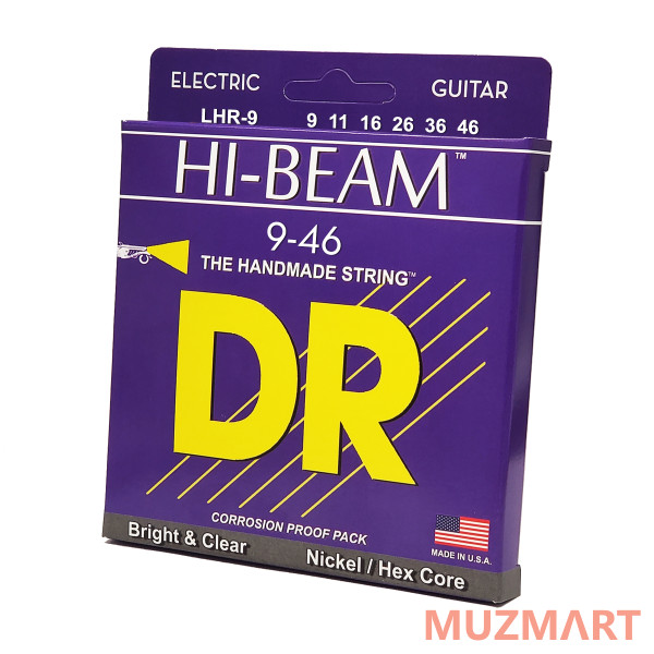 DR LHR-9/46 HI-BEAM Струны для электрогитары