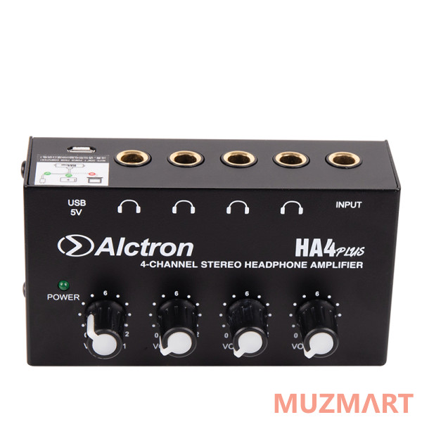 Alctron HA4PLUS Усилитель для наушников, 4 канала
