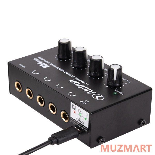 Alctron HA4PLUS Усилитель для наушников, 4 канала