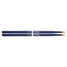 Promark RBH565AW-BLUE 5A Rebound Барабанные палочки, синие, смещенный баланс, орех гикори.