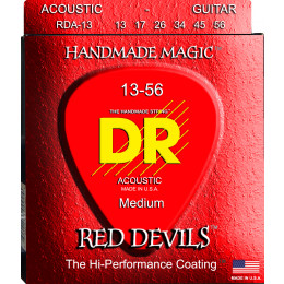 DR RDA-13 RED DEVILS Струны для акустической гитары