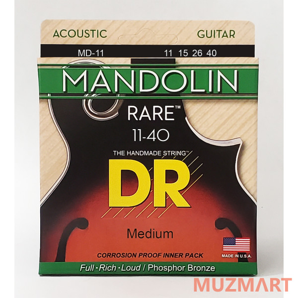 DR MD-11 RARE Струны для мандолины