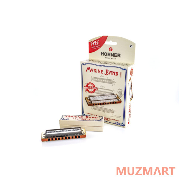 Hohner Marine Band 125th Anniversary M202101X Юбилейная губная гармоника