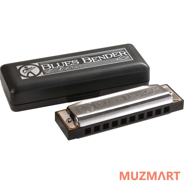 Hohner Blues Bender E (M58505X) с уроками Губная гармоника в пластиковом кейсе