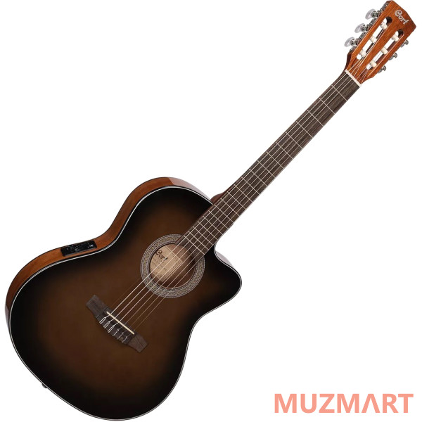 Cort JADE-E-Nylon-DBB Jade Series Классическая гитара со звукоснимателем