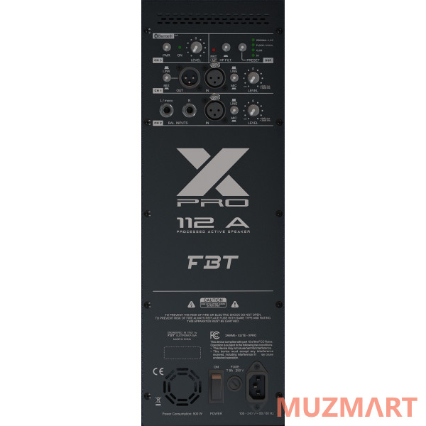 FBT X-PRO 112A Активная двухполосная би-амп акустическая