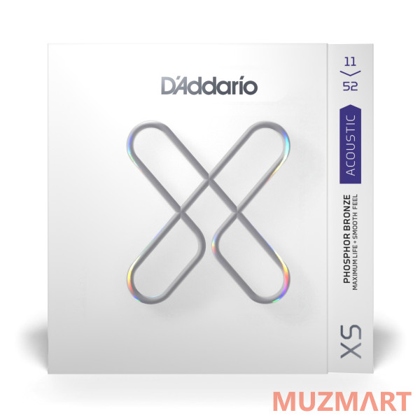 D'Addario XSAPB1152 Струны с покрытием для акустической гитары