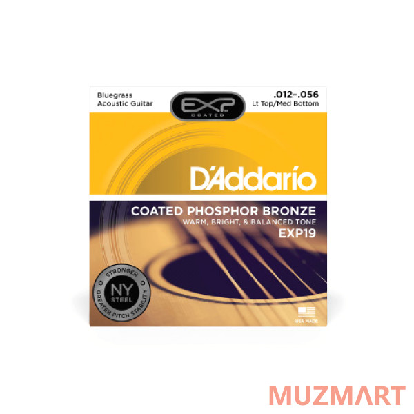 D'Addario EXP19 Струны для акустической гитары