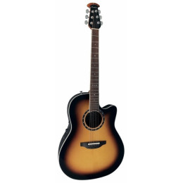 Ovation 2771AX-1 Standard Balladeer Deep Contour Cutaway Sunburs Электроакустическая гитара