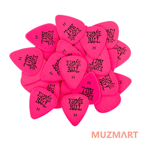 Ernie Ball 9125 медиаторы из целлюлозы, жесткие, 144 шт.