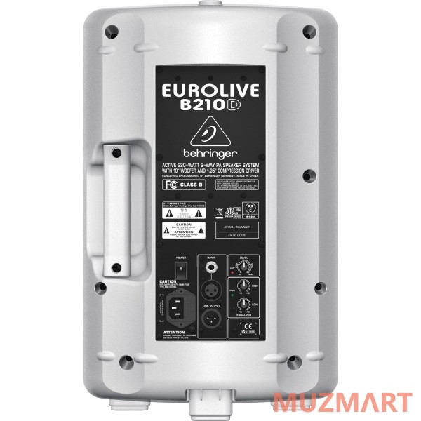 Behringer B210D-WH Eurolive 2-полосная активная акустическая система