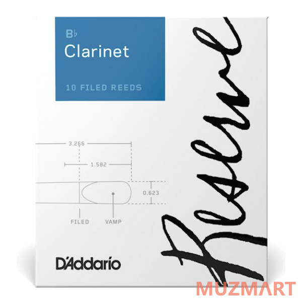 D'Addario DCR10355 Трости для кларнета Bb (3.5)