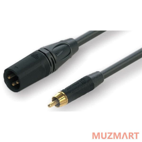 Roxtone GPTC170/6 Кабель RCA - 3P XLR Male, 6м