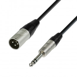 Adam Hall K4 BMV 0150 Микрофонный кабель XLR(M)-6,3 Jack stereo