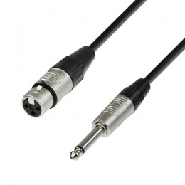 Adam Hall K4 MFP 0500 Микрофонный кабель XLR(F)-6,3 Jack mono, 5 метров